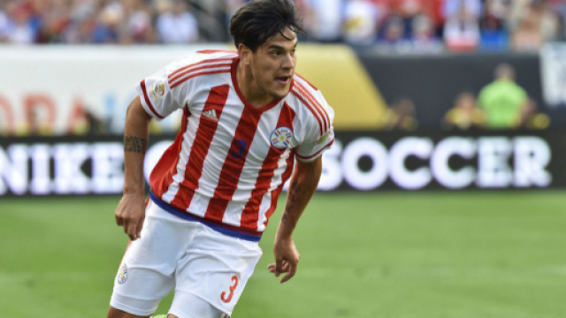 Il difensore Gustavo Gomez, calciatore del Milan.