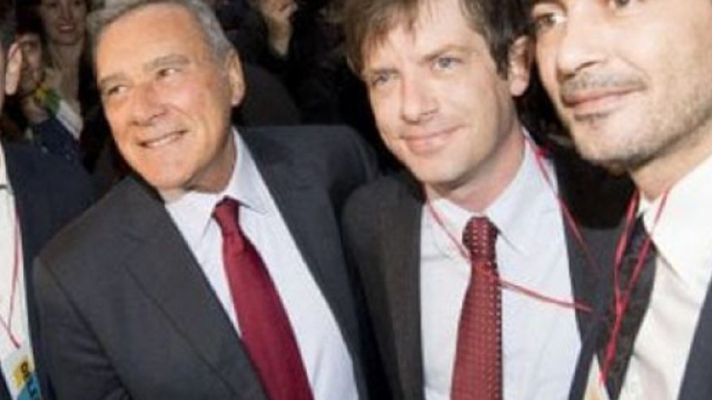 Pietro Grasso &egrave; intervenuto all'assemblea di Liberi e Uguali.