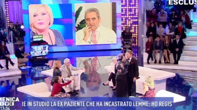 Barbara D'Urso furiosa in diretta tv