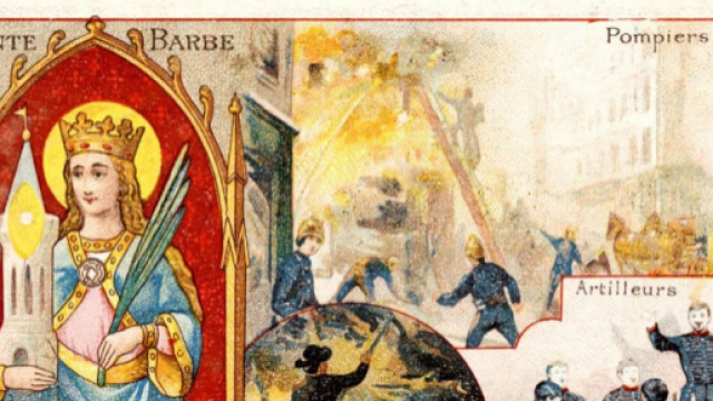 Barbe - Sainte patronne des Pompiers - monsieurbarbier.com
