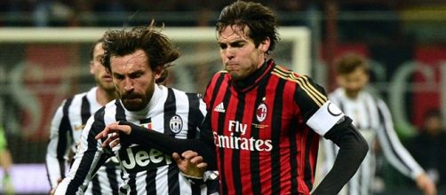 Pirlo y Kak&aacute; ya no deleitaron m&aacute;s a sus seguidores el talento que siempre exhibieron. Foto archivo google.