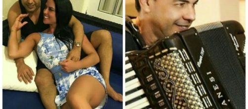 Zez&eacute; di Camargo e Graciele Lacerda: noivo j&aacute; fez m&uacute;sica