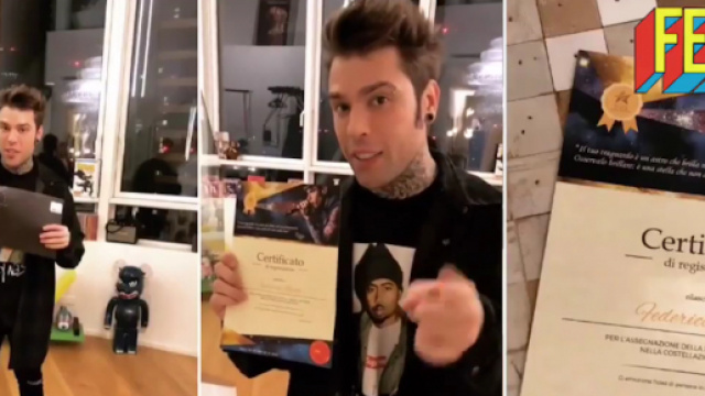 Da qualche giorno &egrave; possibile regalare una stella con dedica di Fedez.