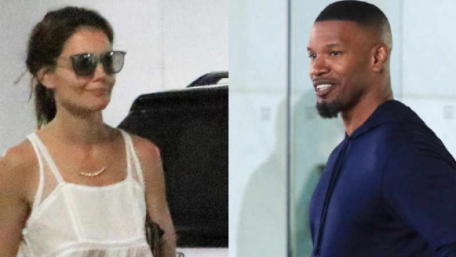 Katie Holmes and Jamie Foxx Spotted in Los Angeles Exactly Five ... - eonline.com