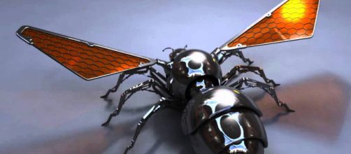 Abeja artificial con sensores e inteligencia artificial