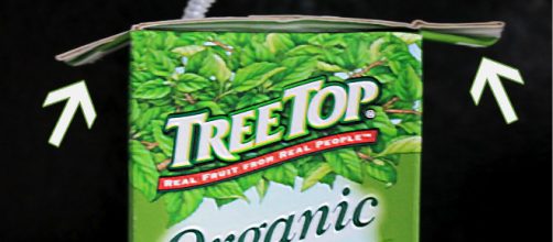 Juice box flaps. Image Credit: Blasting News