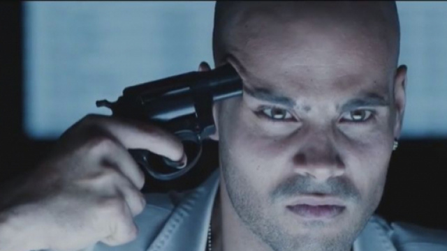 L'attore Marco D'Amore nel ruolo di Ciro Di Marzio l'immortale nella fiction Gomorra