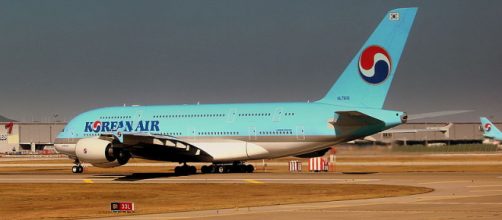 Korean Air Airbus A380-800 at Seoul Incheon airport (Image credit &ndash; calflier001, Wikimedia Commons)