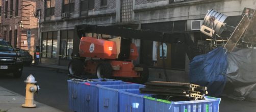 Netflix in Port Chester, NY filming a series called, 'R3.' - [Image Credit-Suzanne Rothberg]