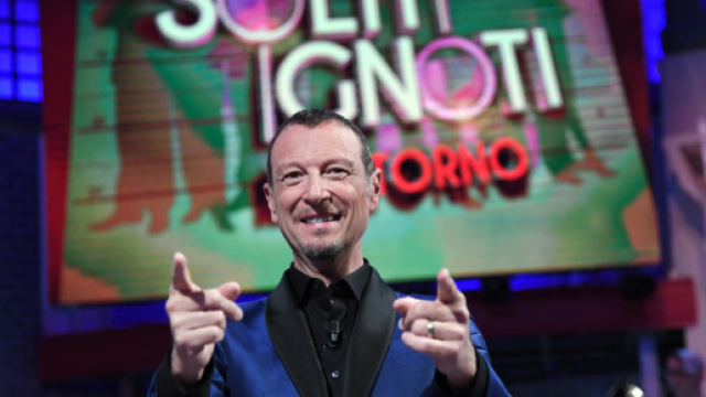 La vincita record alla trasmissione Soliti Ignoti di Amadeus