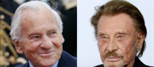 Jean D'Ormesson y Johnny Hallyday, cada uno homenajeado de una manera distinta por su pa&iacute;s natal despu&eacute;s de sus fallecimientos casi simult&aacute;neos.