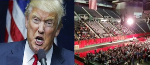 Donald Trump, rally picture, via Twitter