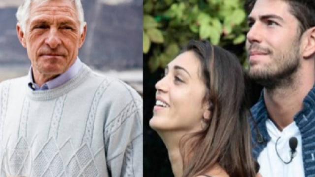 Francesco Moser e la proposta a Cecilia Rodriguez.