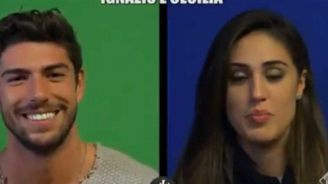 Ignazio Moser e Cecilia Rodriguez durante l'intervista doppia a Le Iene