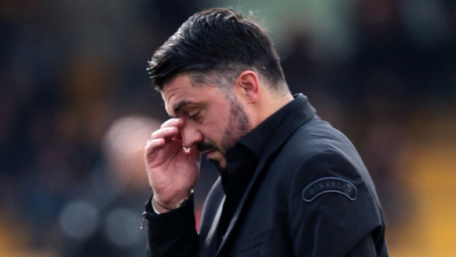 La disperazione del tecnico dopo il 2-2 di Benevento