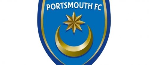 Escudo del Porsmouth CF. Equipo deonde Arthur Conan jug&oacute; al f&uacute;tbol