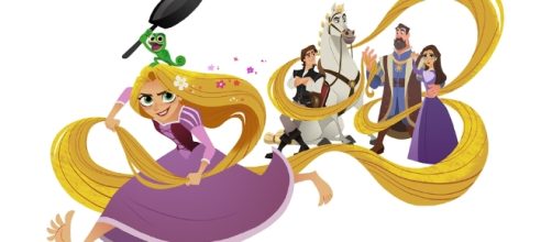The hair steals the show on 'Tangled: the Series' / Photo from 'Animation Magazine' - animationmagazine.net
