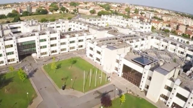 Una vista dall'alto del Centro Nazionale delle Ricerche di Pisa.