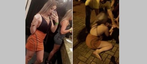 Menina se envolveu confus&atilde;o e agrediu outra garota.