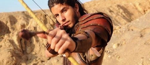 Zaqueu na novela 'A Terra Prometida' (Divulga&ccedil;&atilde;o/Record)