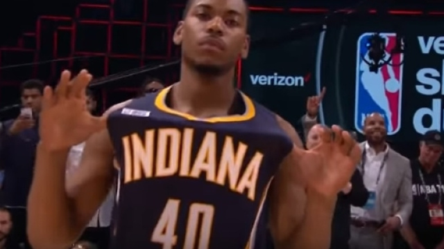 Glenn Robinson III vincitore della gara delle schiacciate
