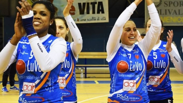 Volley Serie B1/F. Luvo Barattoli Arzano in campo contro la Sigel Marsala