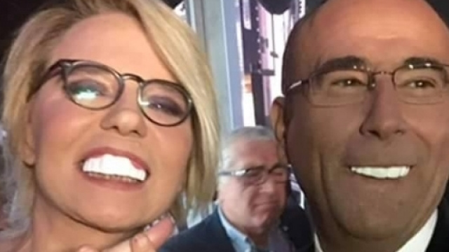 Maria De Filippi e Carlo Conti al Festival di Sanremo 2017