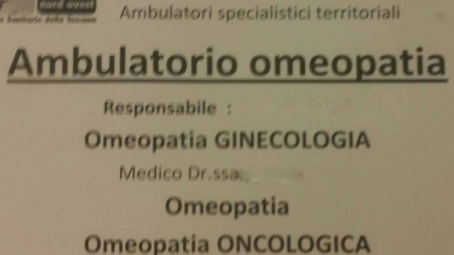 Ambulatorio medico omeopatico in Toscana