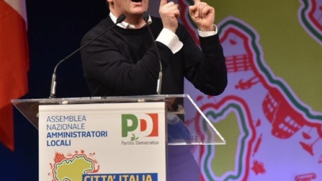 Matteo Renzi &egrave; intervenuto alla direzione nazionale del Pd.