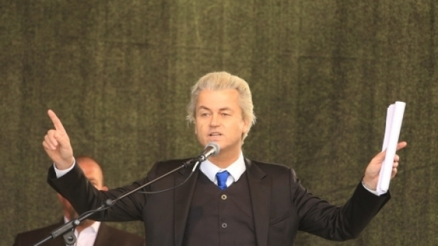 Il leader del Partito per la Libert&agrave;, Geert Wilders