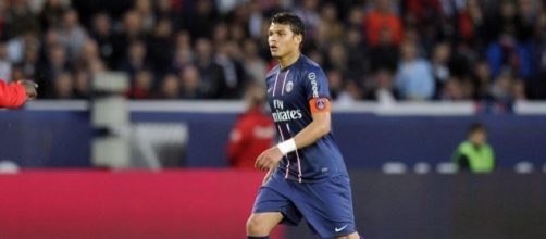 Thiago Silva en uno de sus &uacute;ltimos partidos