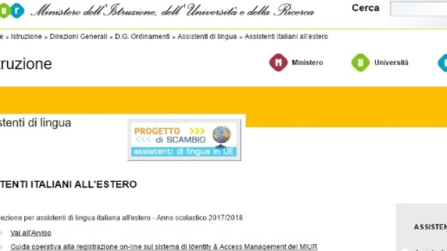 Concorso docenti italiani all'esterno: dettagli della candidatura 2017/2018.