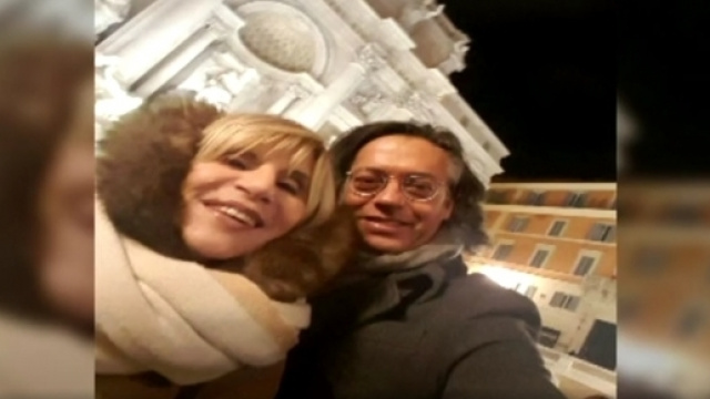 Gemma e Michele a Roma (Fontana di Trevi)