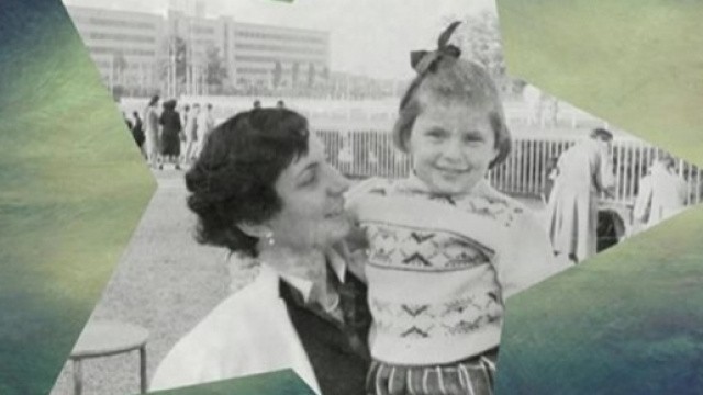 Gemma Galgani da bambina con sua madre