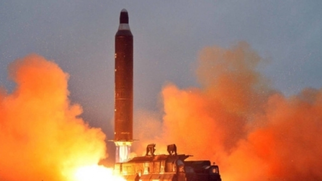 Il missile balistico nordcoreano, a medio raggio, Hwasong-10, meglio noto come Musudan