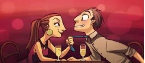 &Eacute; comum a mulher ficar toda apaixonada no primeiro encontro ao perceber que o homem &eacute; como ela sempre imaginou.