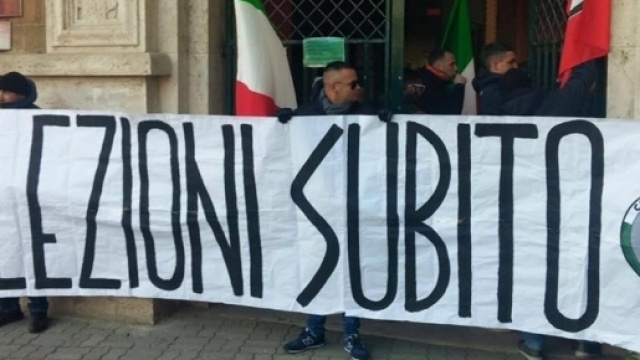 Il X Municipio occupato da CasaPound.