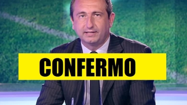 Il giornalista Ceccarini (Sportmediaset)
