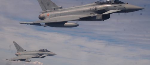 Los Eurofighters espa&ntilde;oles surcaran el cielo americano.