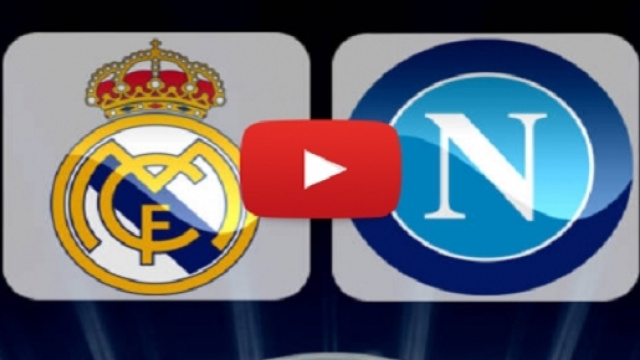 Diretta live Real Madrid-Napoli: highlights, video gol Champions League.