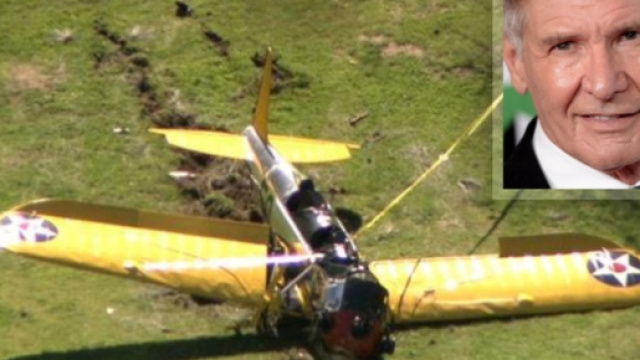 Harrison Ford vittima di un incidente in volo, illeso