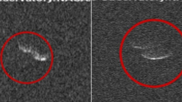 L'asteroide fotografato a Porto Rico