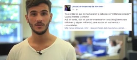 Piter Robledo le cerró la boca a Cristina Kirchner