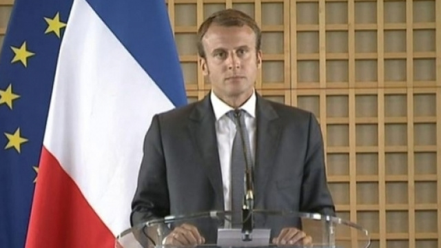 Emmanuel Macron, candidat &agrave; l'&eacute;lection pr&eacute;sidentielle - CC BY