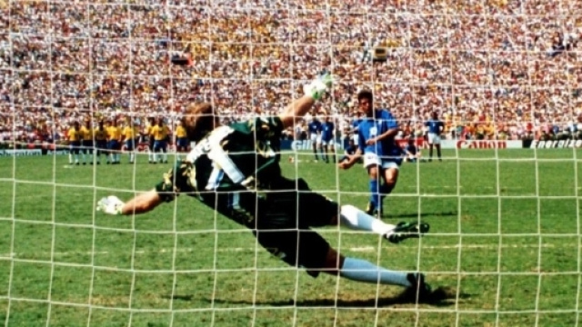 il rigore nella finale del mondiale 1994