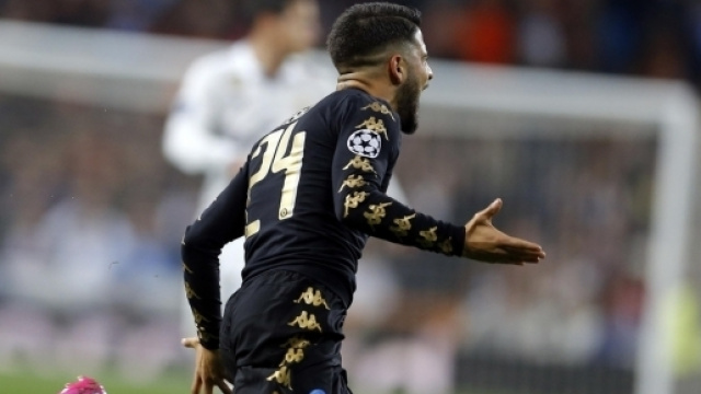 Lorenzo Insigne speranzoso per la gara di ritorno al San Paolo contro il Real Madrid.