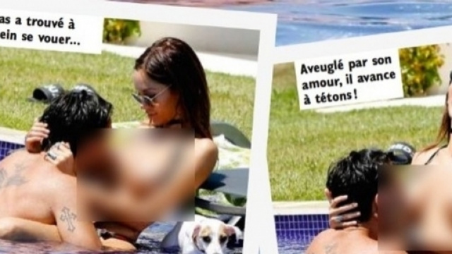 Nabilla seins nus en couverture de Public