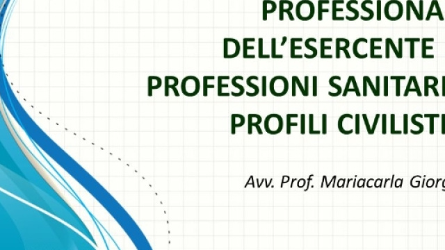 RESPONSABILITA' PROFESSIONALE DELL'ESERCENTE LE PROFESSIONI ... - slideplayer.it