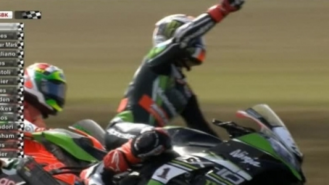 Jonathan Rea, pilota della Kawasaki
