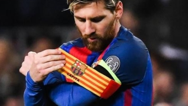 Lionel Messi, capitaine du FC Barcelone